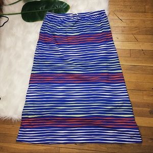 🚫SOLD🚫 Tommy Hilfiger Striped Maxi Summer Skirt